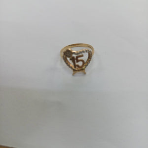 ANILLITO. ORO. 10 K 2.3 GRMS (SEMINUEVO)