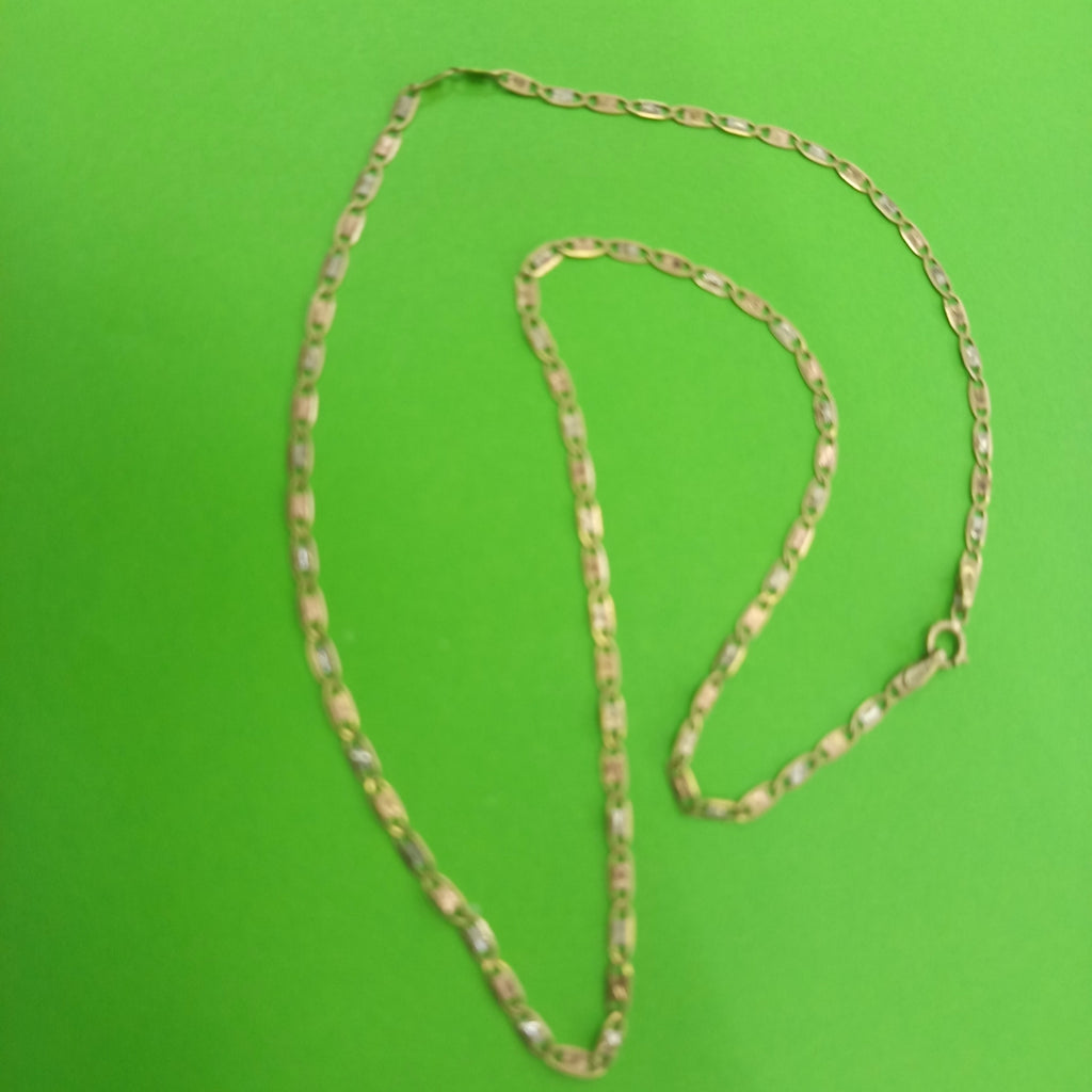 CADENA ORO,ORO COMBINADO 10 K 3,30 GRMS (SEMINUEVO)