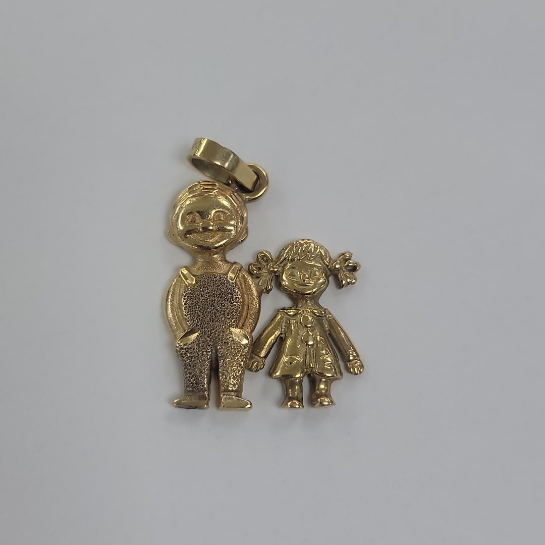 DIJE. ORO. 14 K 4.9 GRMS (SEMINUEVO)