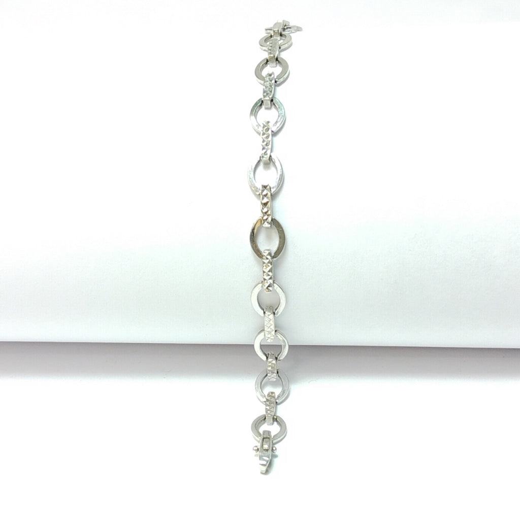 PULSERA. ORO BLANCO. 10 K 7 GRMS (SEMINUEVO)