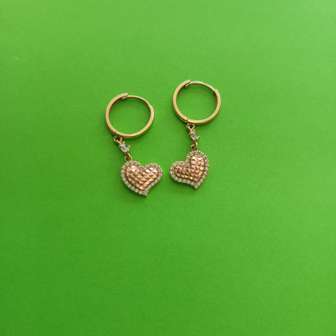 ARETES PAR. ORO. 14 K 2.2 GRMS (SEMINUEVO)