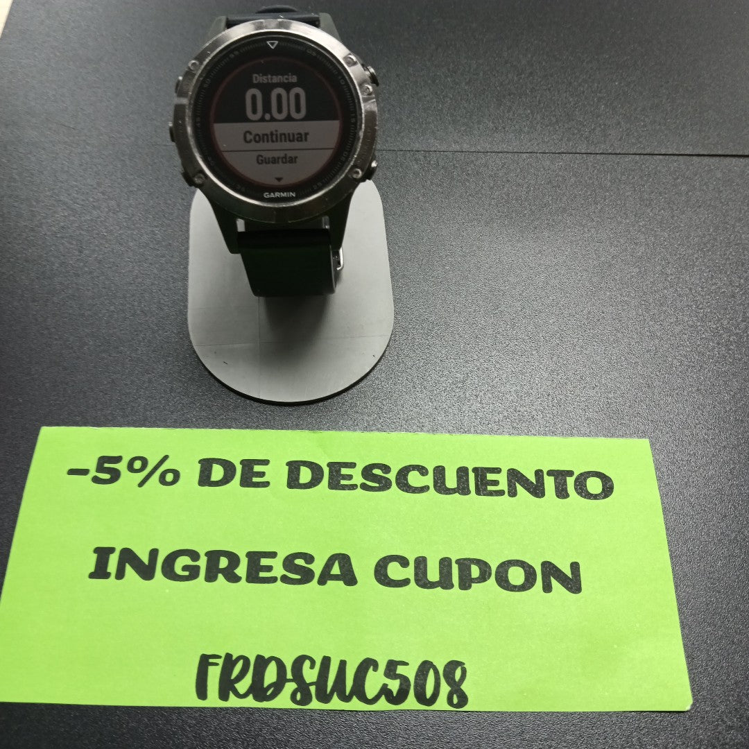 SMARTWATCH GARMIN FENIX 5 47 MM GPS (SEMINUEVO)