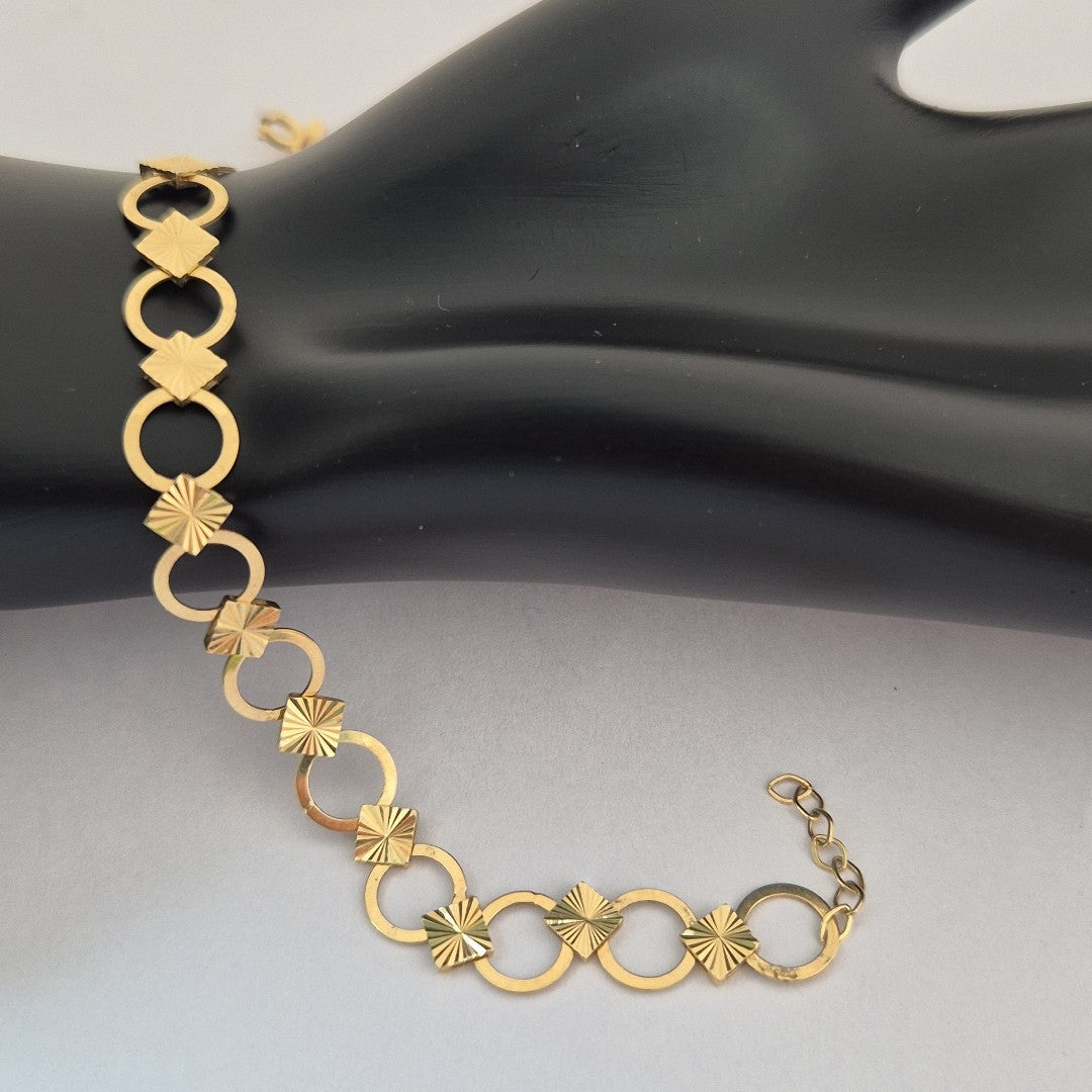 PULSERAS DAMA ORO 14K 3.7 (NUEVO)