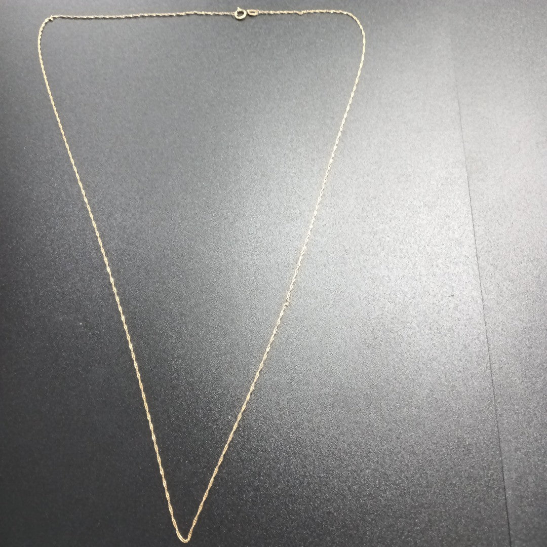 CADENA. ORO. 14 K 1.2 GRMS (SEMINUEVO)