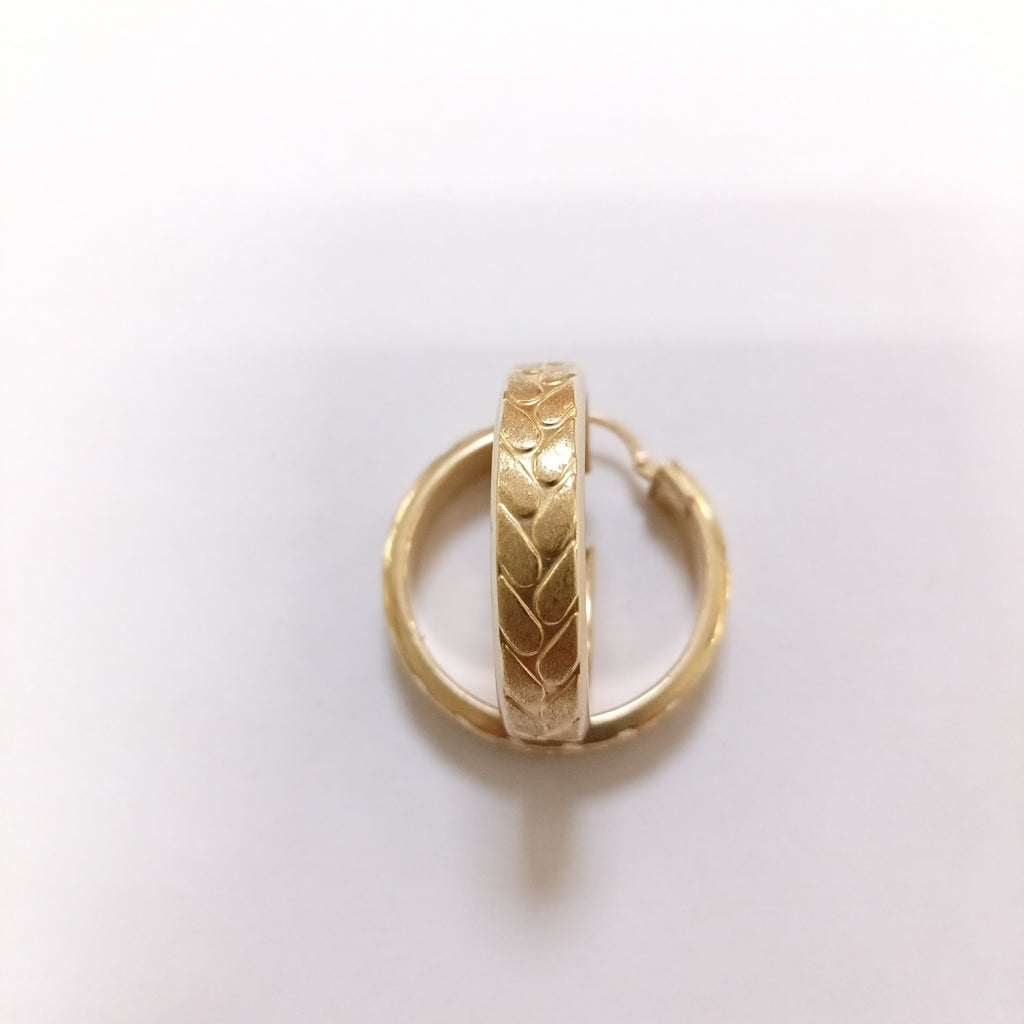 ARRACADAS PAR. ORO. 14 K 3.8 GRMS (SEMINUEVO)