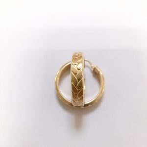 ARRACADAS PAR. ORO. 14 K 3.8 GRMS (SEMINUEVO)