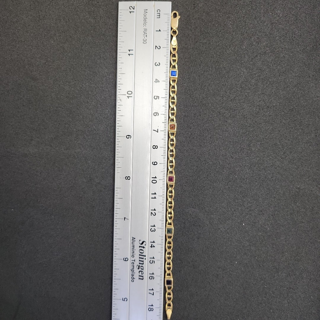 PULSERA. ORO. 10 K 6.9 GRMS (SEMINUEVO)