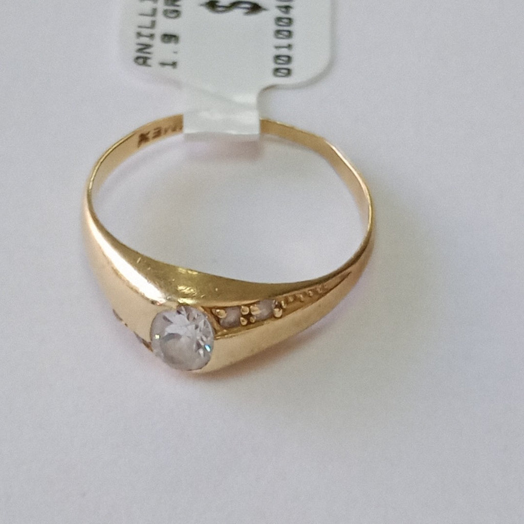 ANILLITO. ORO. 14 K 1.9 GRMS (SEMINUEVO)