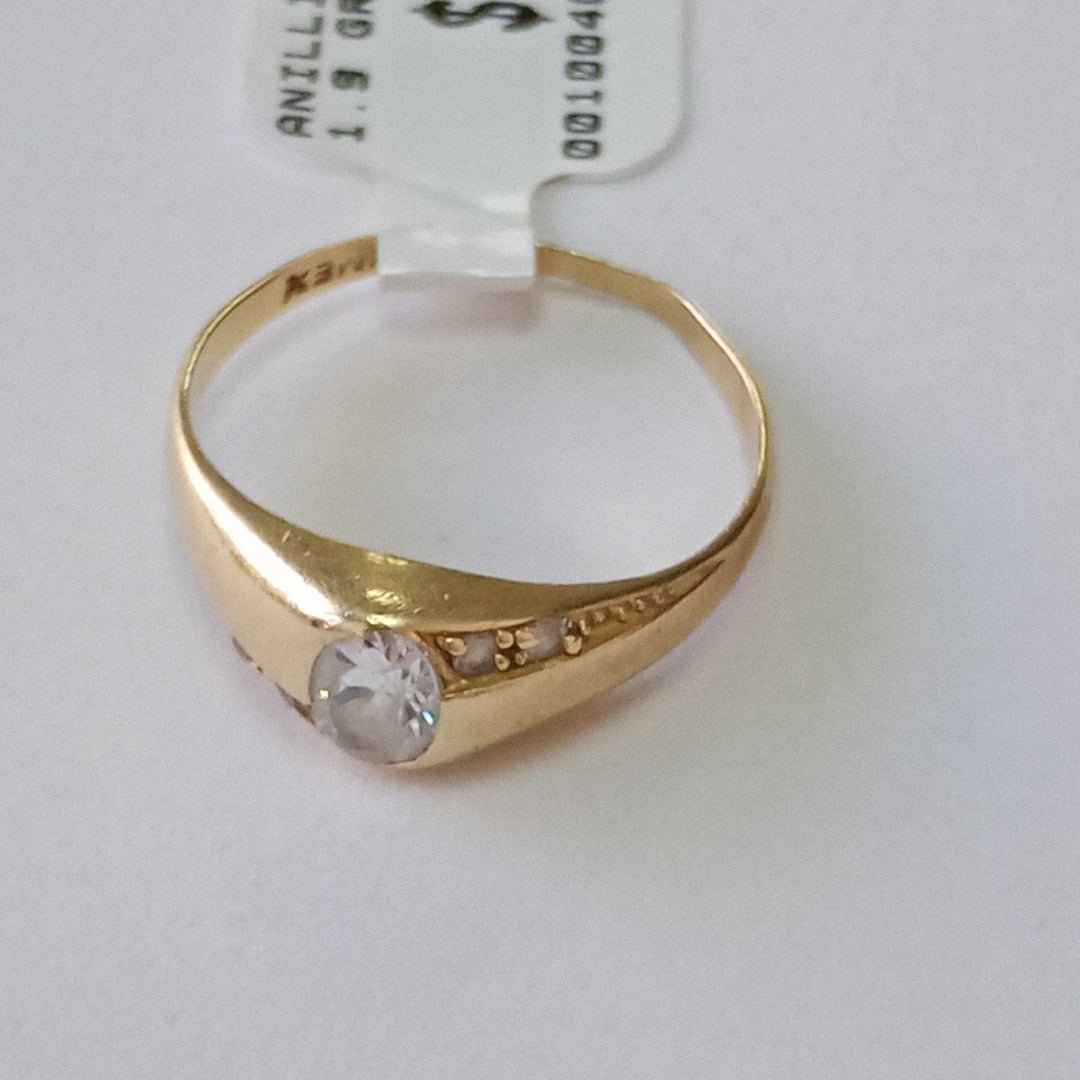 ANILLITO. ORO. 14 K 1.9 GRMS (SEMINUEVO)