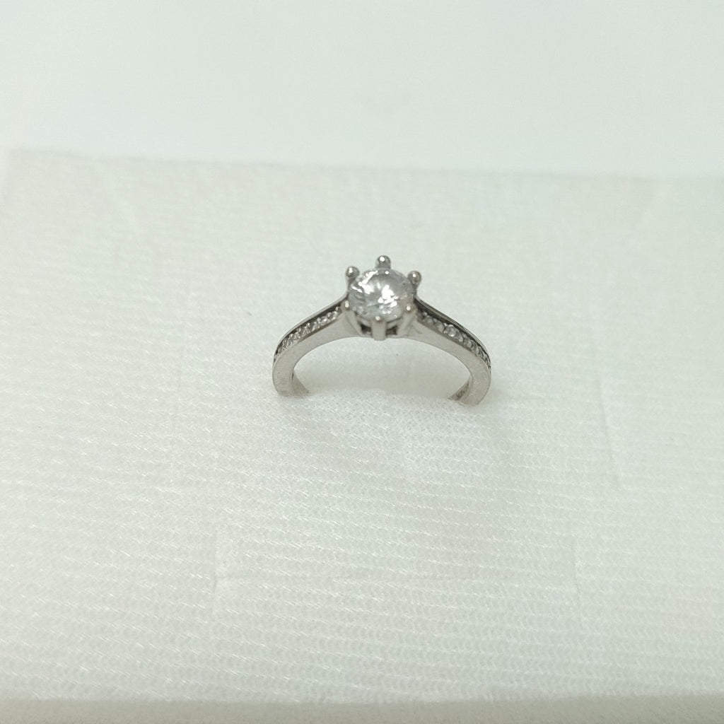 ANILLITO ORO BLANCO 14 K 2,20 GRMS (SEMINUEVO)