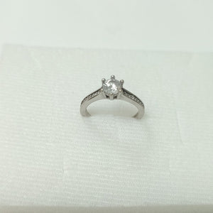 ANILLITO ORO BLANCO 14 K 2,20 GRMS (SEMINUEVO)