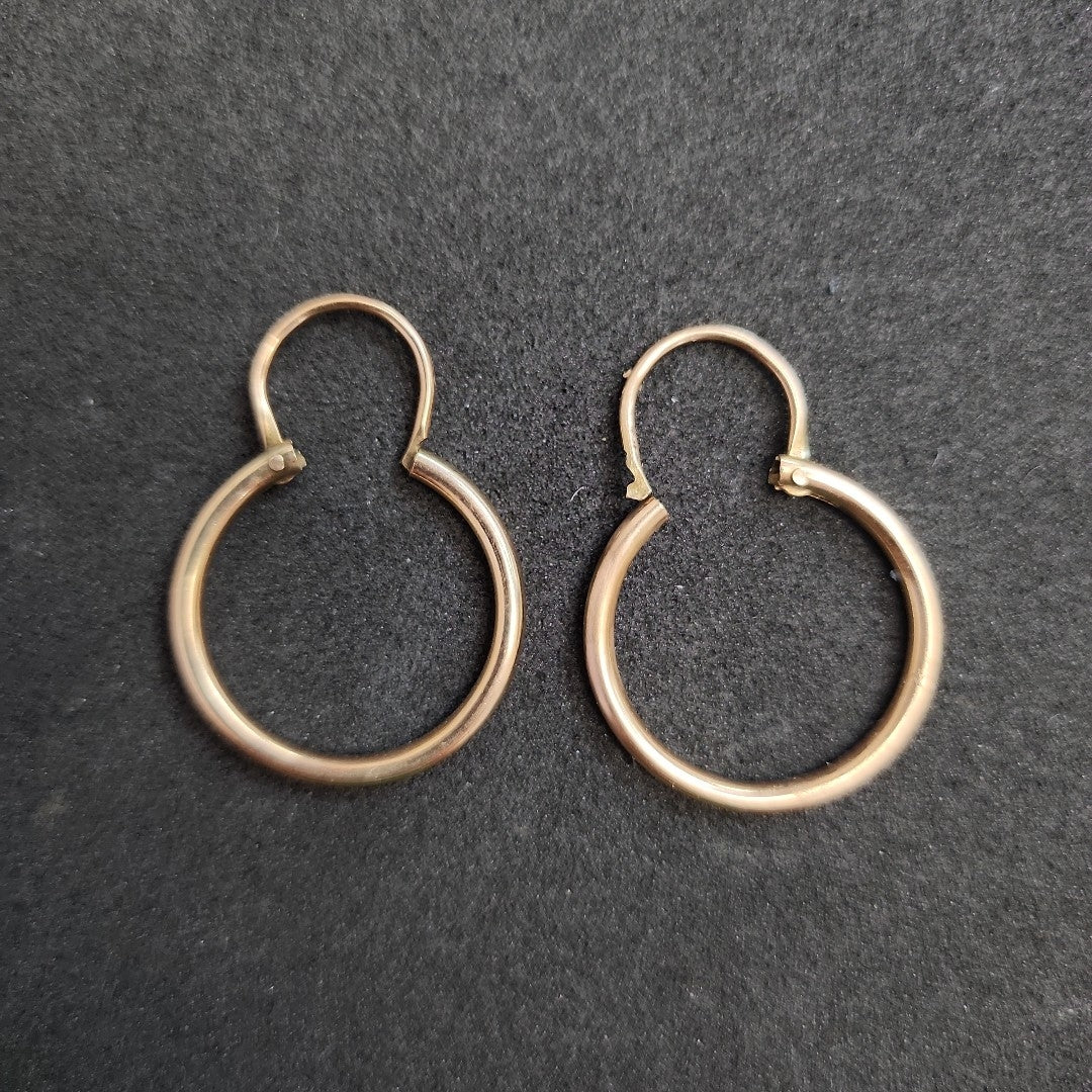 ARRACADAS PAR ORO 8 K 2,00 GRMS (SEMINUEVO)