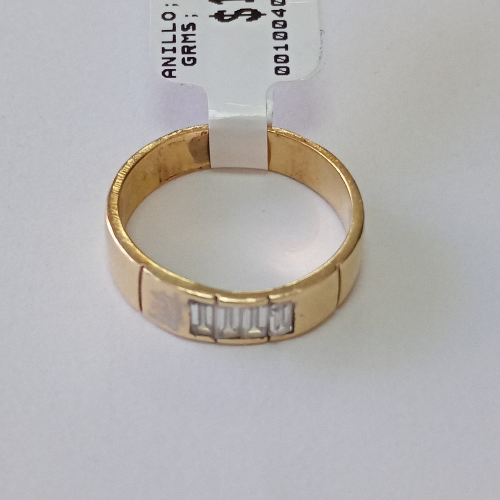 ANILLO ORO 10 K 4,30 GRMS (SEMINUEVO)