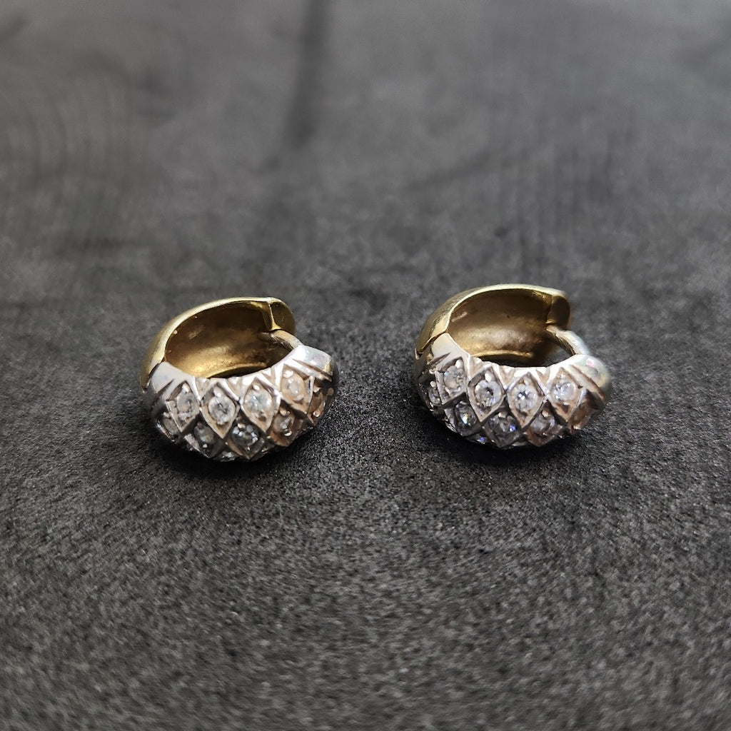 ARRACADAS PAR ORO 14 K 6,00 GRMS (SEMINUEVO)