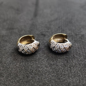 ARRACADAS PAR ORO 14 K 6,00 GRMS (SEMINUEVO)