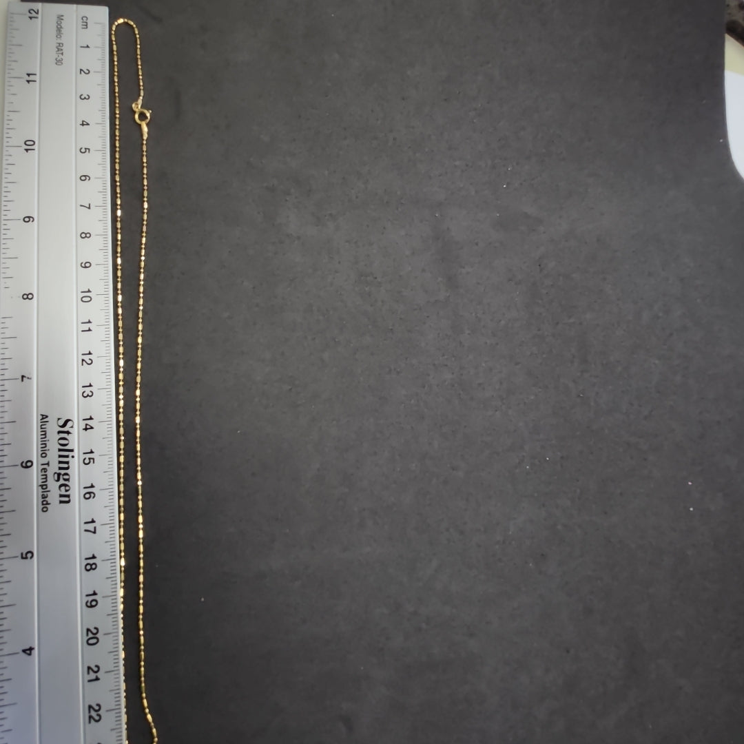 CADENA ORO 14 K 2,80 GRMS (SEMINUEVO)