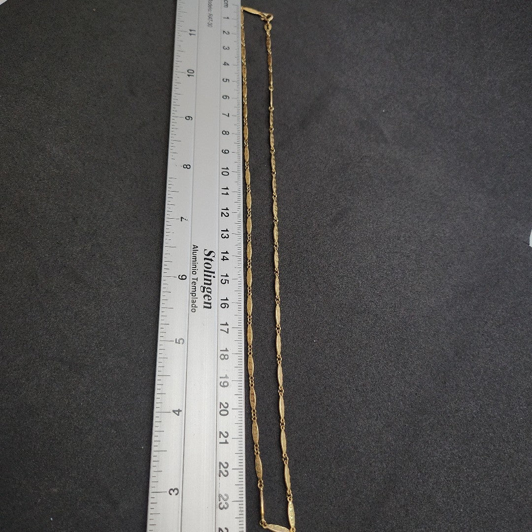 CADENA. ORO. 14 K 9.2 GRMS (SEMINUEVO)