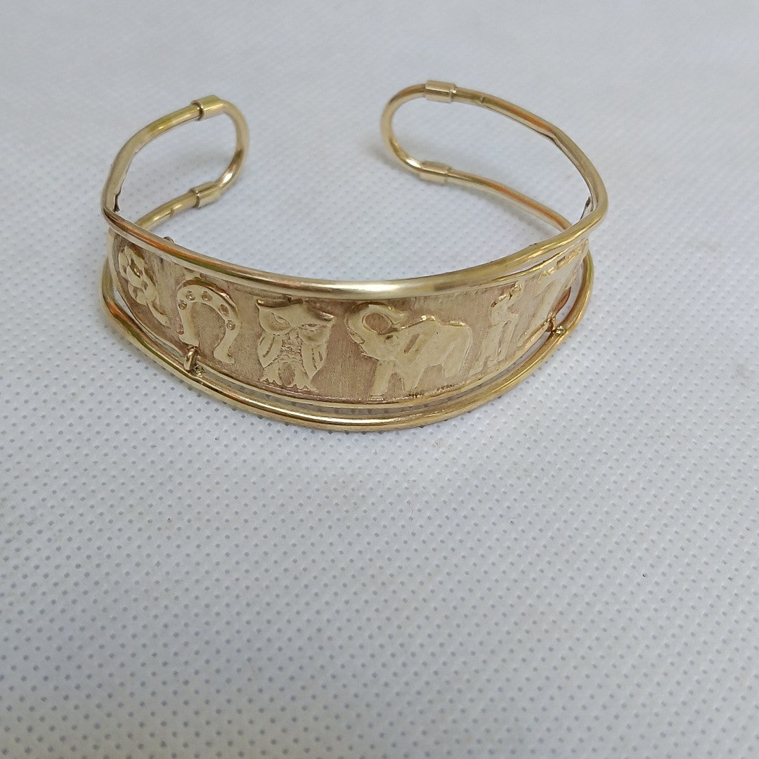 BRAZALETE. ORO. 10 K 9.9 GRMS (SEMINUEVO)