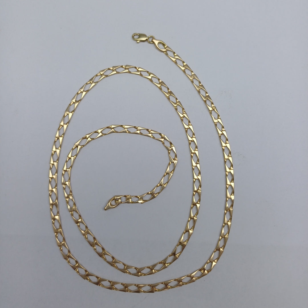 CADENA. ORO. 14 K 17.1 GRMS (SEMINUEVO)