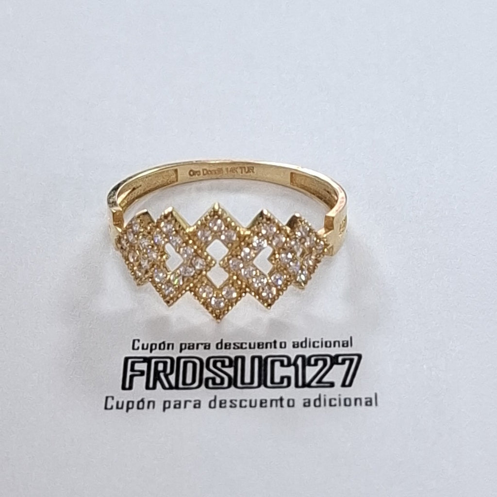 ANILLOS DAMA ORO 14K 1.7 (NUEVO)