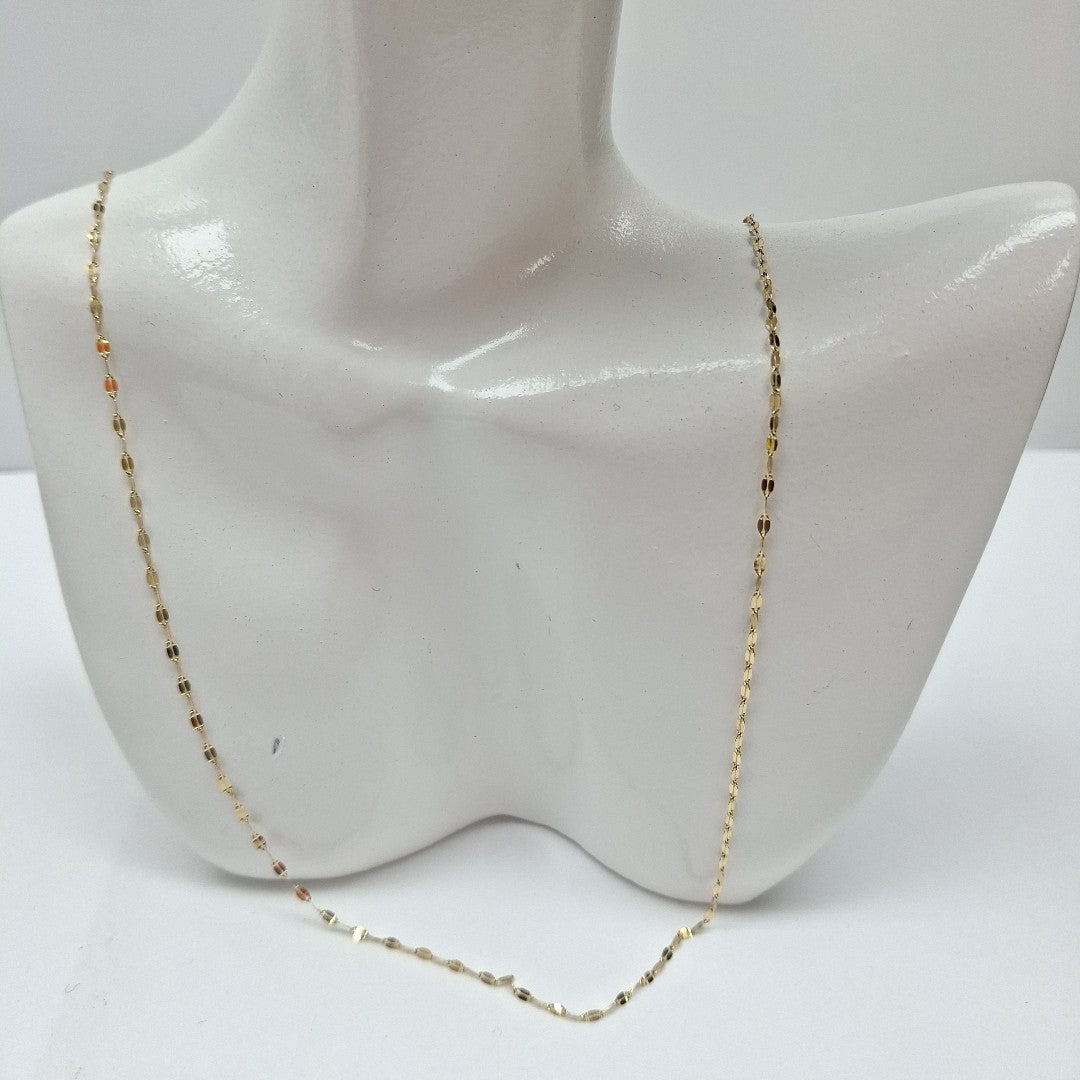 CADENA ORO 10 K 0,90 GRMS (SEMINUEVO)