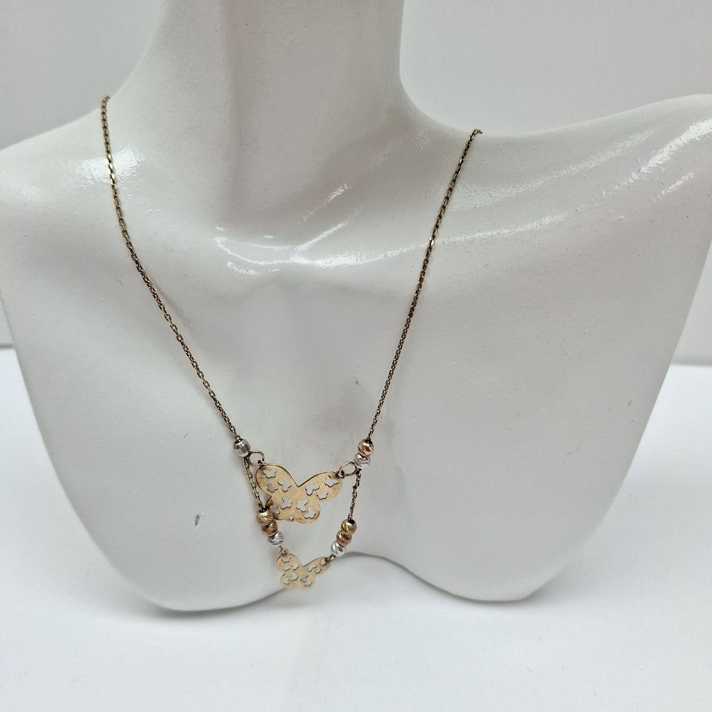 GARGANTILLA. ORO. 10 K 2.6 GRMS (SEMINUEVO)