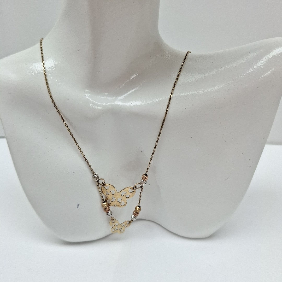 GARGANTILLA. ORO. 10 K 2.6 GRMS (SEMINUEVO)