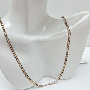 CADENA. ORO COMBINADO. 10 K 5.4 GRMS (SEMINUEVO)