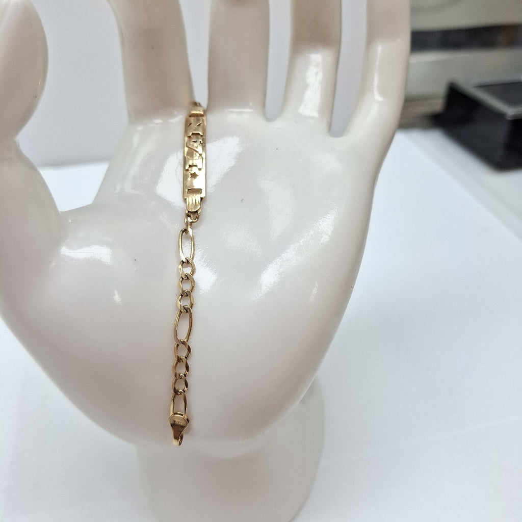 ESCLAVA. ORO. 10 K 3 GRMS (SEMINUEVO)