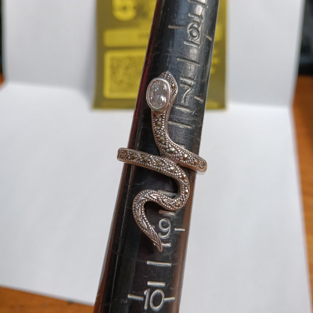 ANILLO,CRUZ PLATA 7,60 GRMS (SEMINUEVO)