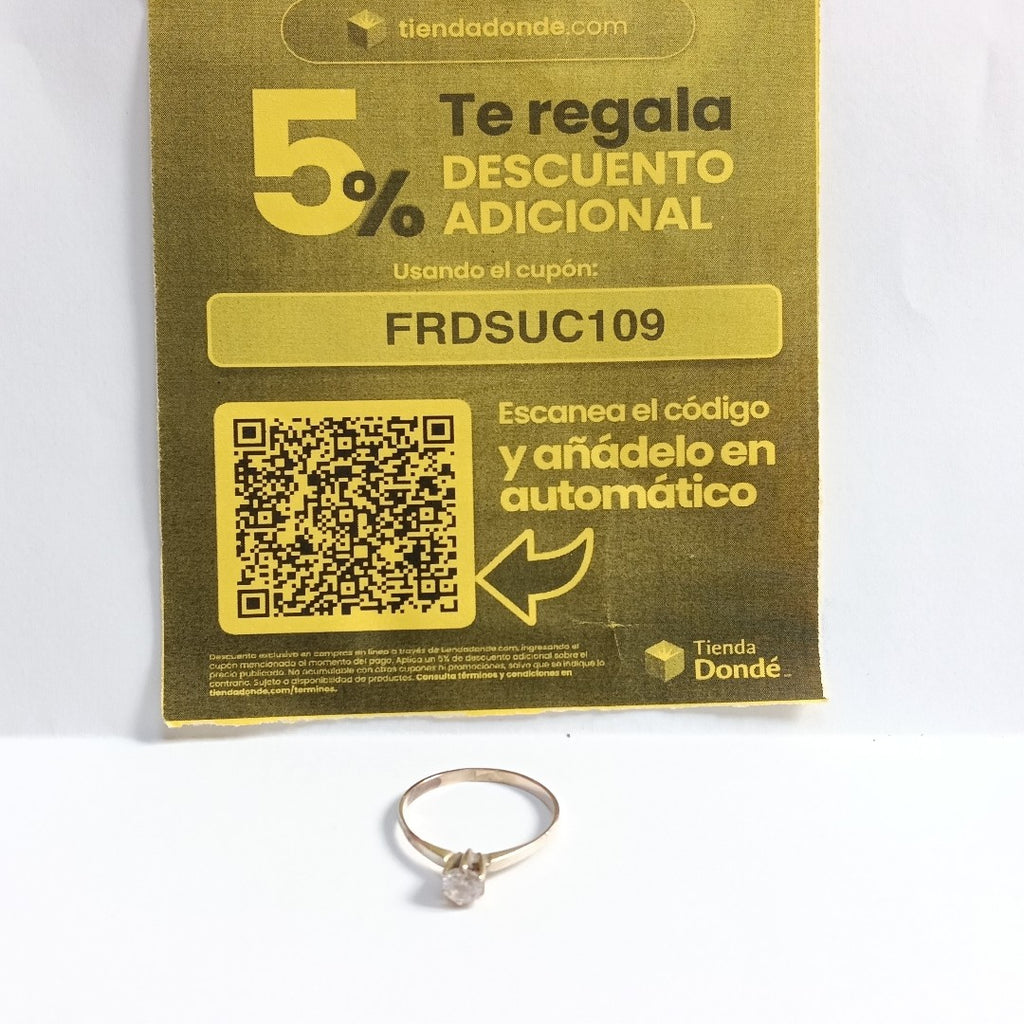 SOLITARIO ORO 8 K 1,70 GRMS (SEMINUEVO)