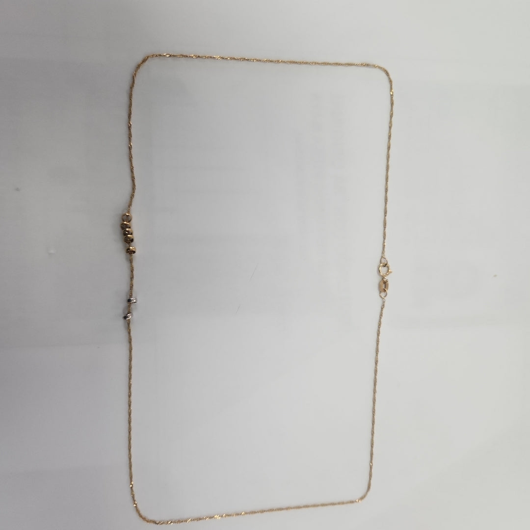 GARGANTILLA. ORO. 14 K 1 GRMS (SEMINUEVO)