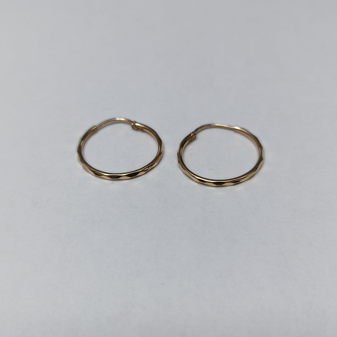 ARRACADAS PAR ORO 10 K 0,90 GRMS (SEMINUEVO)