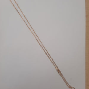 CADENA, DIJE. ORO. 14 K 4.8 GRMS (SEMINUEVO)