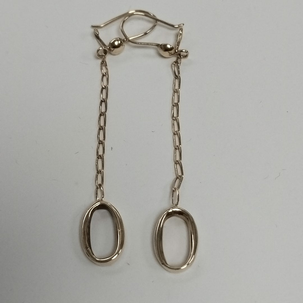 ARETES PAR. ORO. 14 K 2.4 GRMS (SEMINUEVO)