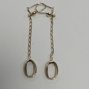 ARETES PAR. ORO. 14 K 2.4 GRMS (SEMINUEVO)