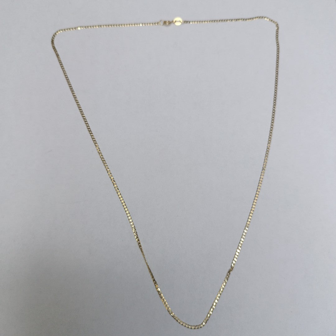 CADENAS BARBADA AMARILLA ORO 14K 1.9 (NUEVO)