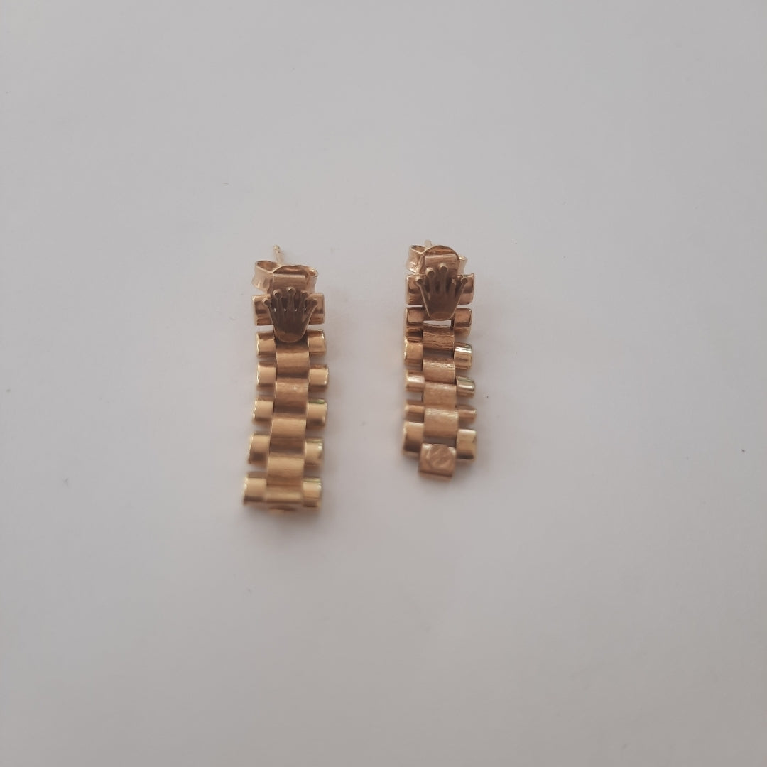 BROQUELES PAR ORO 14 K 2,90 GRMS (SEMINUEVO)