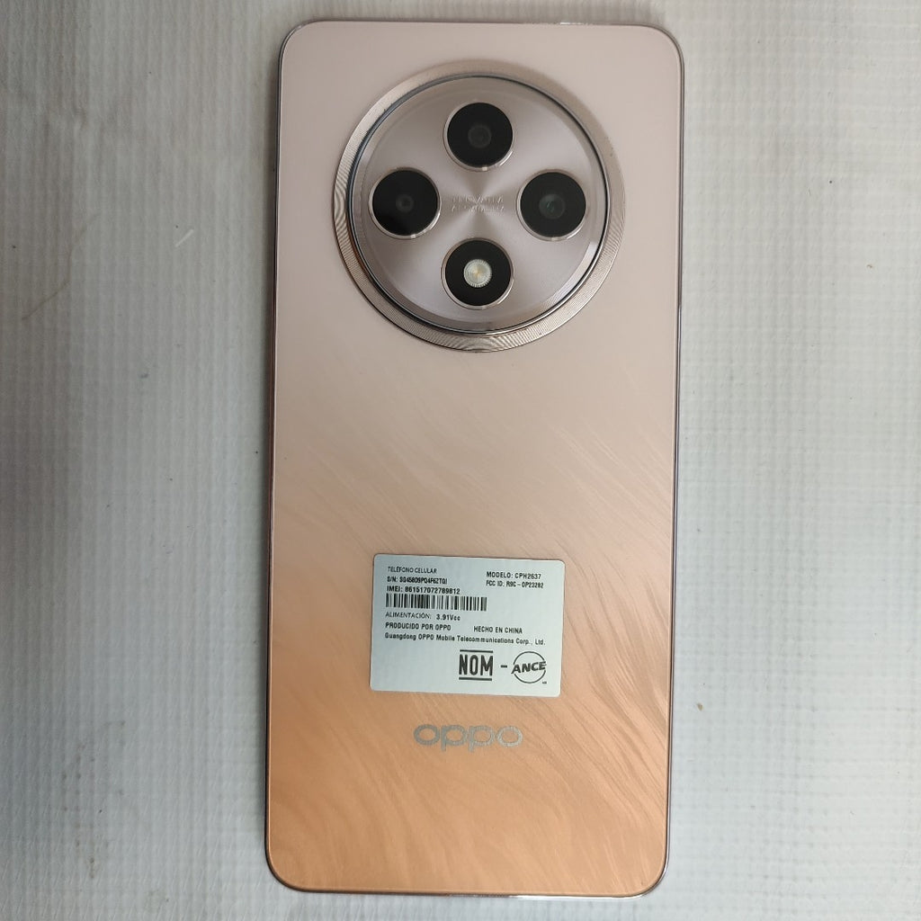 CELULAR OPPO  RENO 12F 5G CPH2637 256 GB 12 GB RAM (SEMINUEVO)