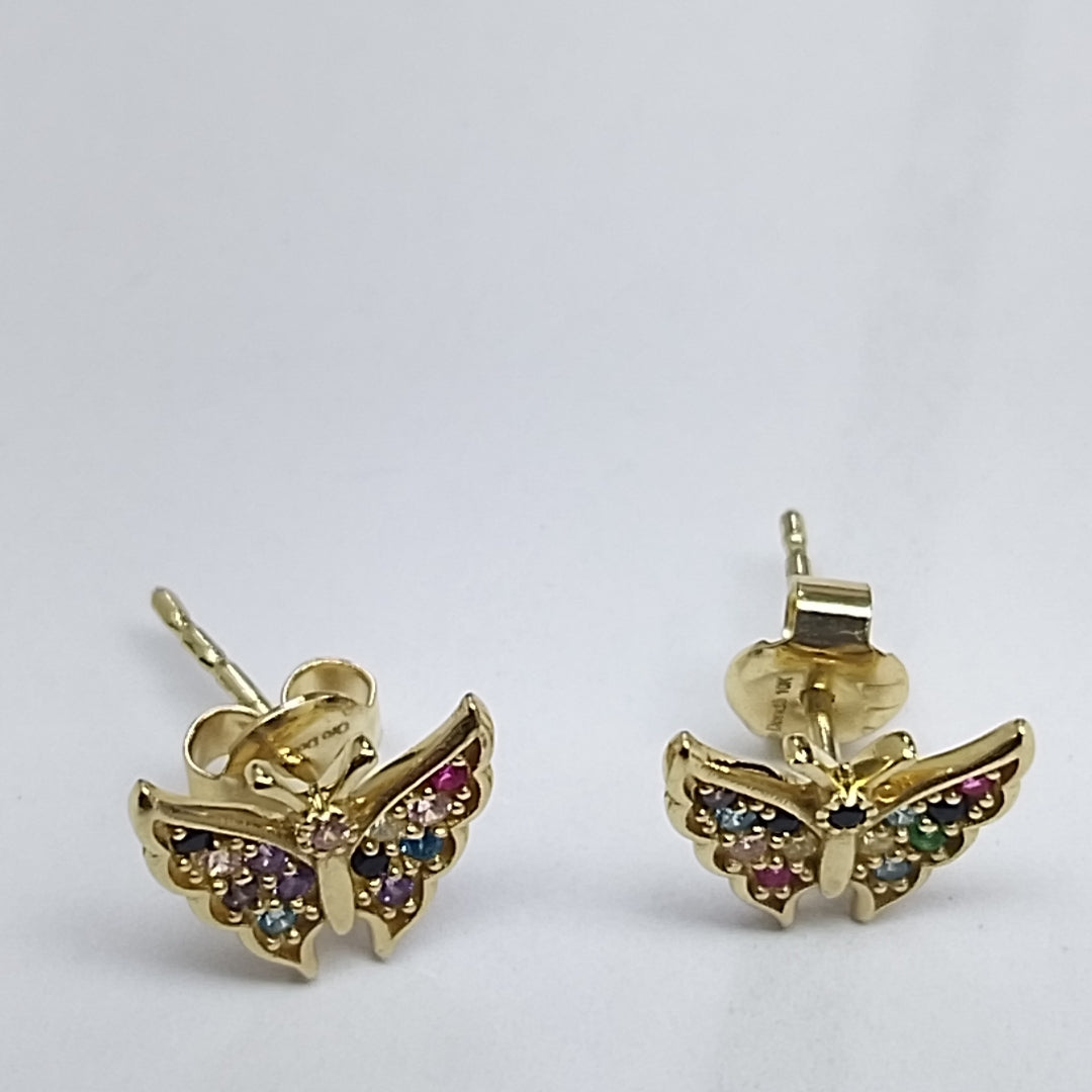 BROQUELES ORO 10K 1.1 (NUEVO)