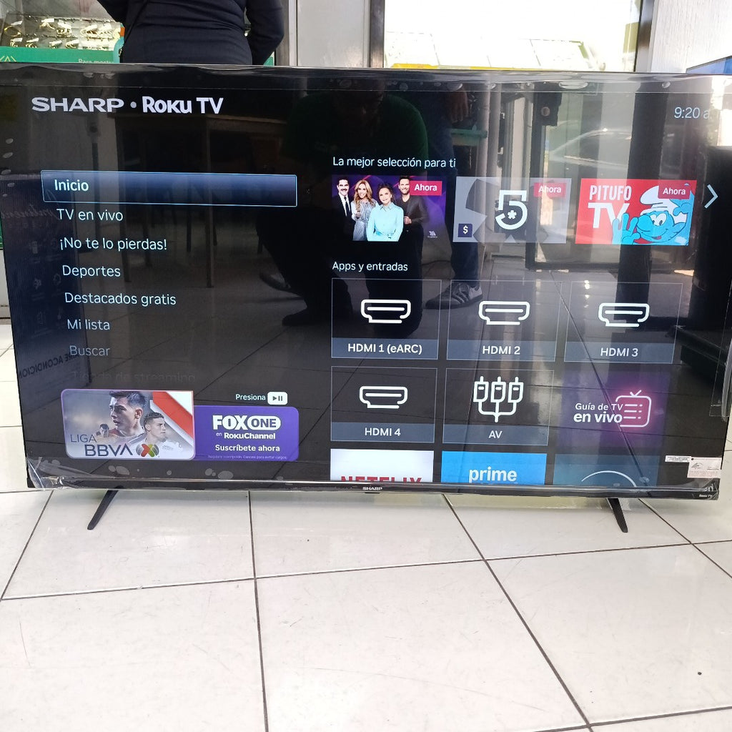 PANTALLA SHARP 4T-C50EL8UR 50" LED 4K (SEMINUEVO)