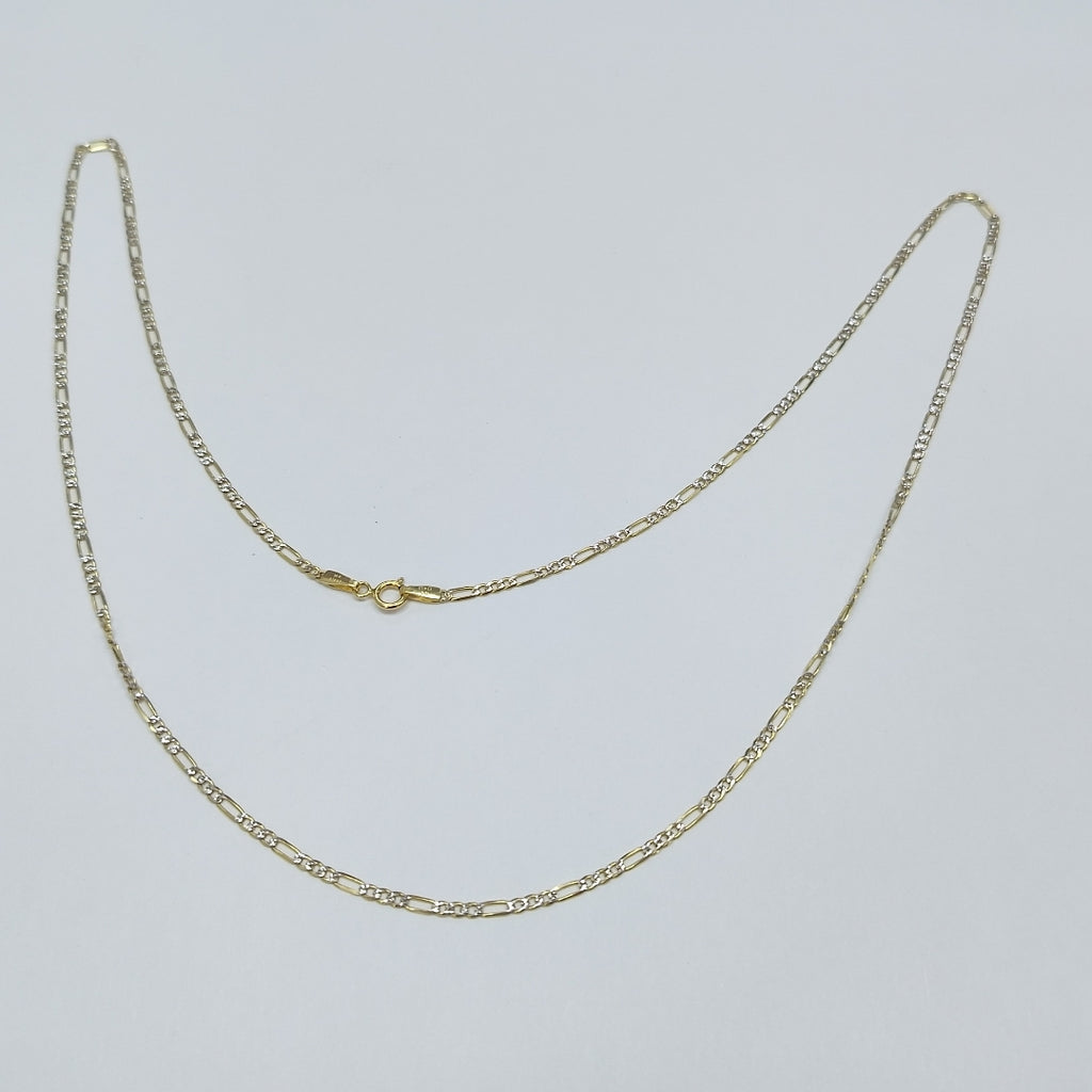 CADENAS CARTIER 3 1 DIAMANTADA ORO 14K 3.2 (NUEVO)