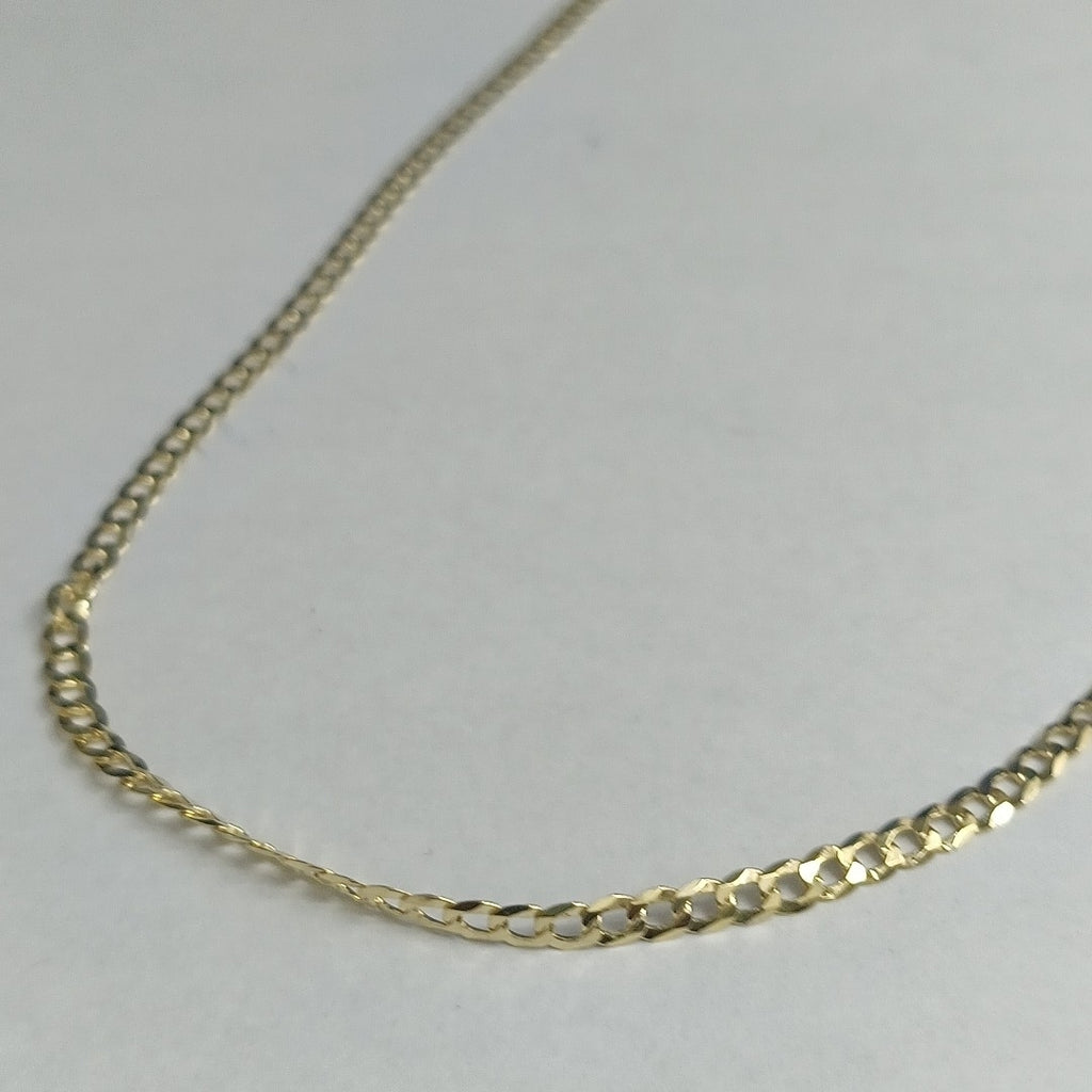 CADENAS BARBADA AMARILLA ORO 14K 6.6 (NUEVO)