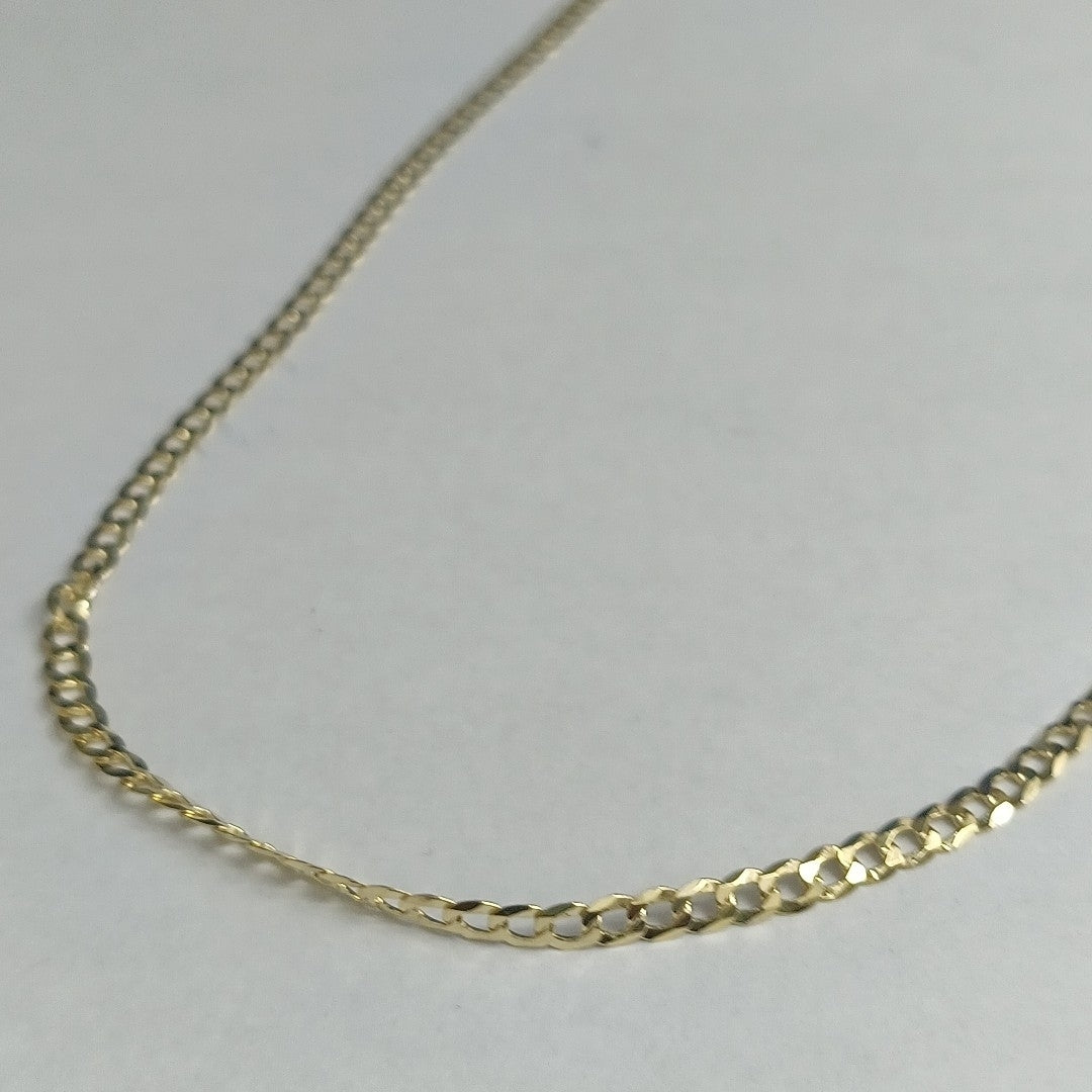 CADENAS BARBADA AMARILLA ORO 14K 6.6 (NUEVO)