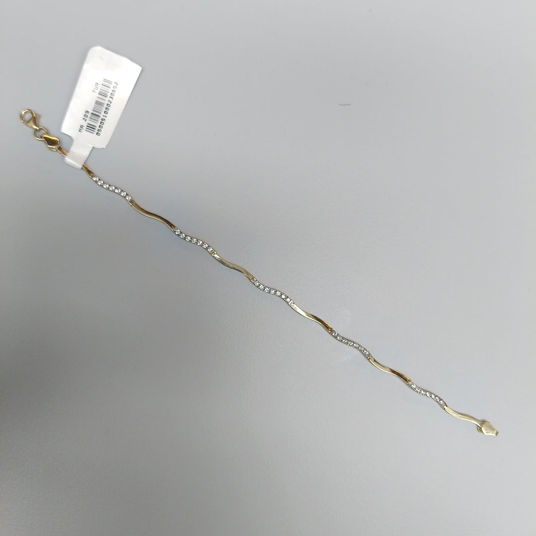 PULSERAS DAMA ORO 14K 3.6 (NUEVO)