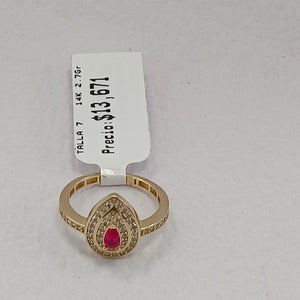 ANILLOS DAMA ORO 14K 2.7 (NUEVO)