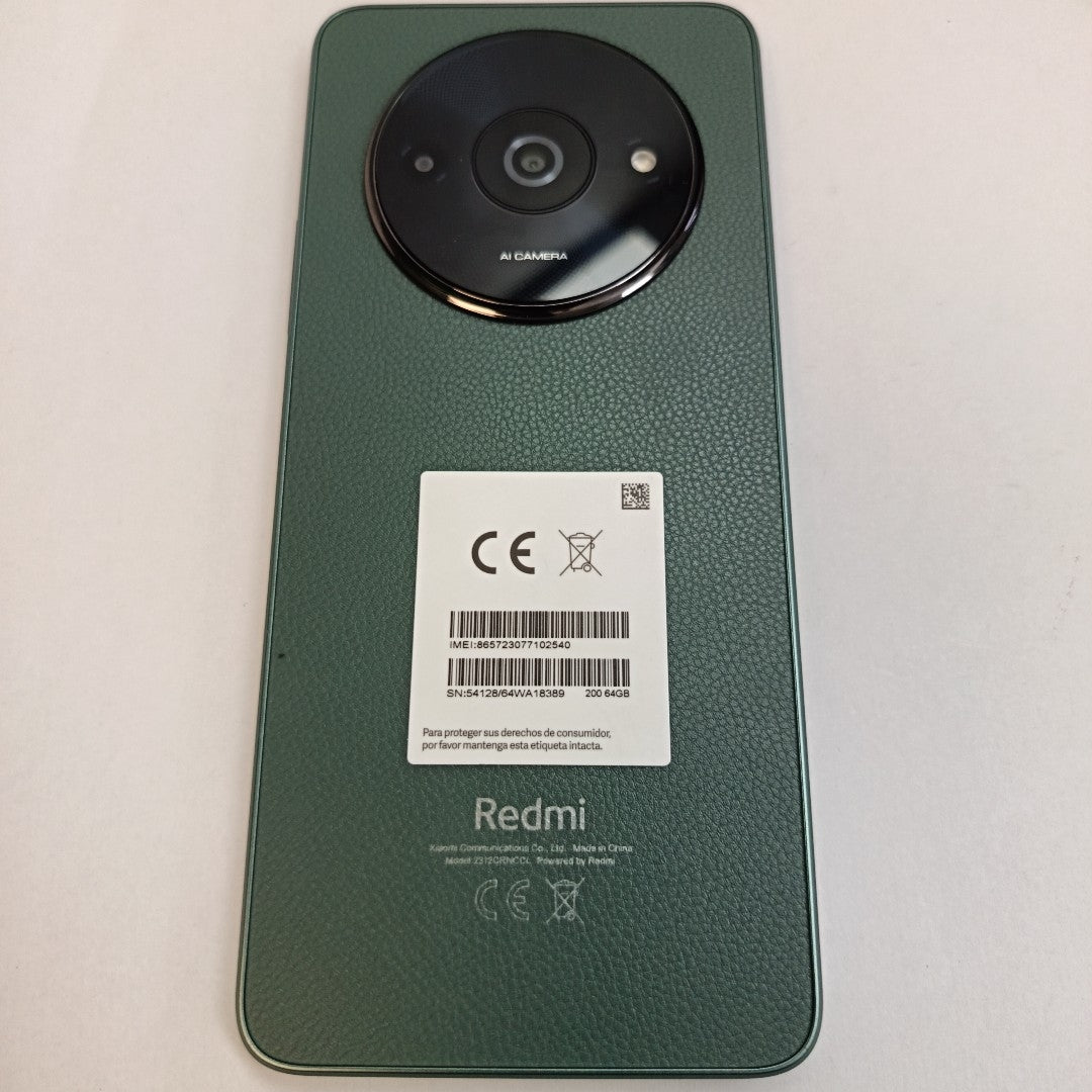 CELULAR XIAOMI REDMI A3 2312CRNCCL (2024) 64 GB 2 GB RAM (SEMINUEVO)