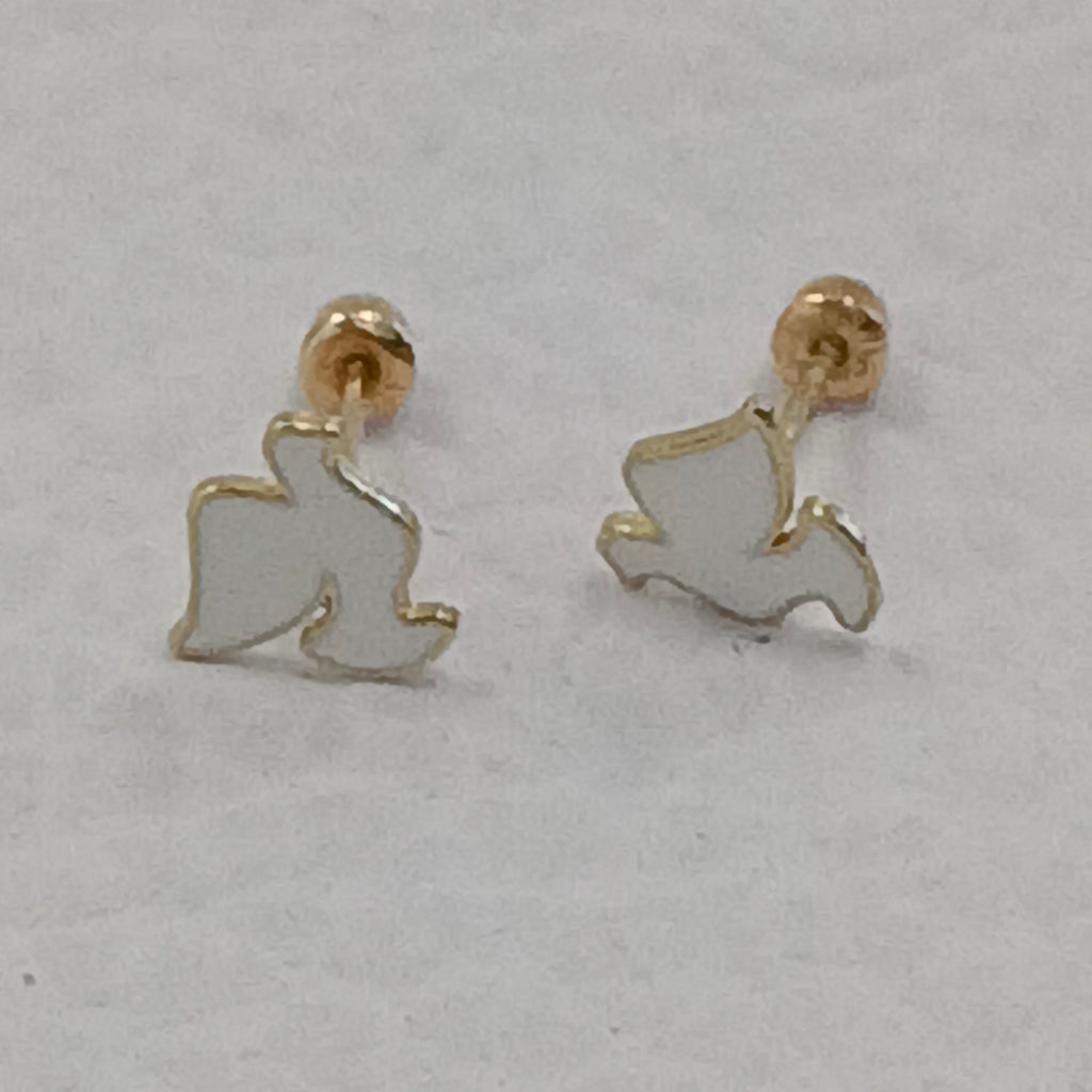 BROQUELES ORO 10K 1 (NUEVO)