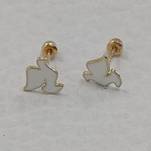 BROQUELES ORO 10K 1 (NUEVO)