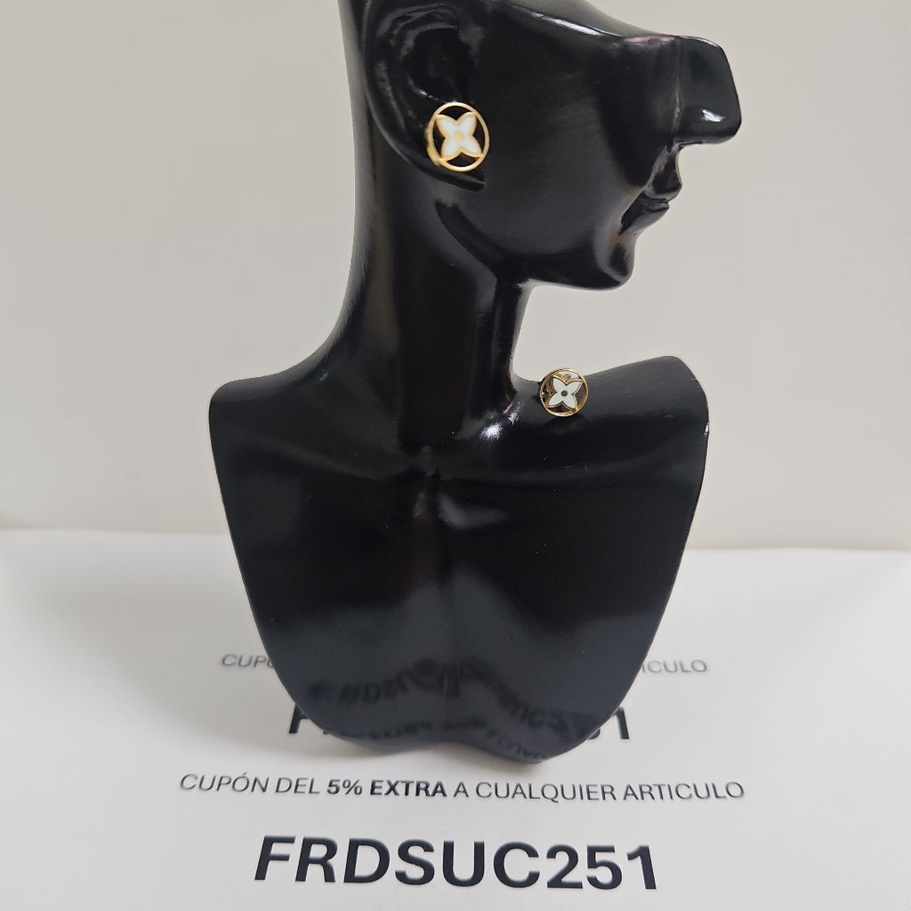 BROQUELES ORO 14K 1.1 (NUEVO)